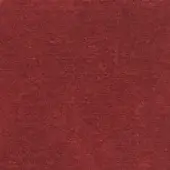 Red fabric texture displaying a dense, irregular woven pattern and granular surface with a consistent, muted tone throughout the sample.